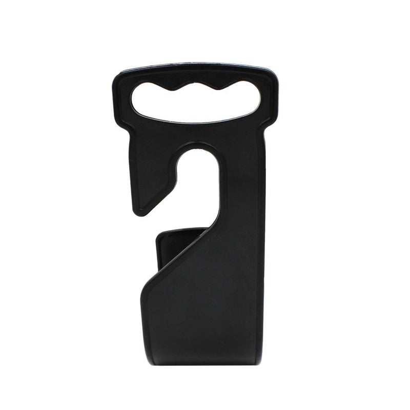 chic style 2 Pack Garden Hose Hanger Wall Mount Hose Holder Hook Fit to 25 50 75 100foot Hose (ABS Plastic, Black) - Image 5